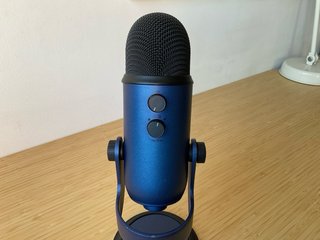Micrófono Blue Yeti Midnight Blue USB con Soporte