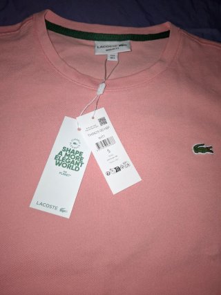 Camiseta Lacoste Rosa Talla L