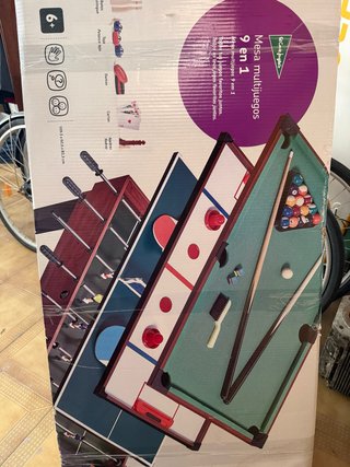 Mesa Multijuegos 9 en 1 El Corte Inglés