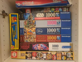 Lote Puzzles 1000 Piezas Ravensburger Disney