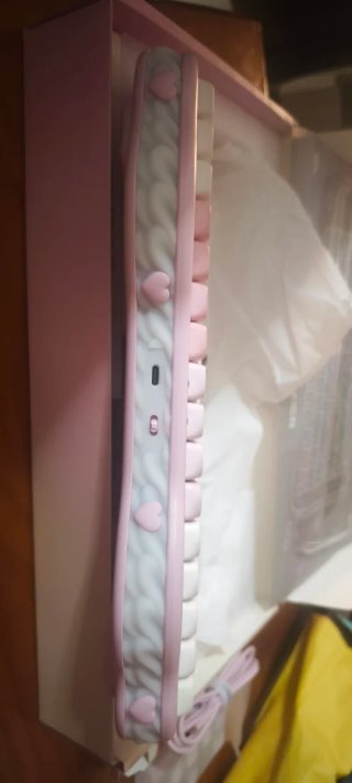 Teclado Mecánico YUNZII C75 Sakura RGB