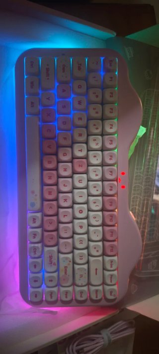 Teclado Mecánico YUNZII C75 Sakura RGB