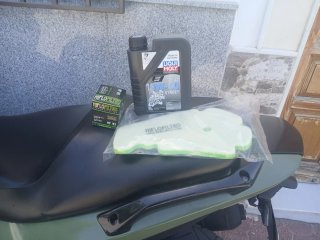 Gilera Nexus 250cc Verde Militar
