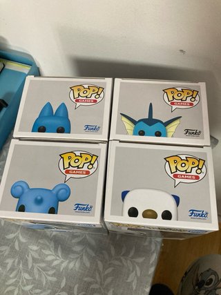 Lote 4 Funko Pokemon