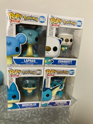 Lote 4 Funko Pokemon