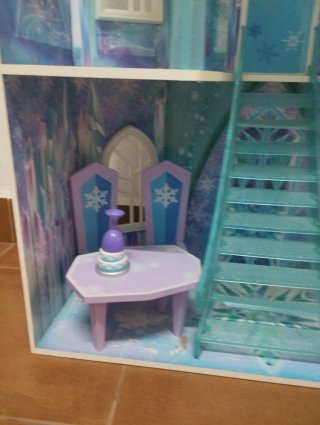 Casa Muñecas Frozen Castillo Hielo