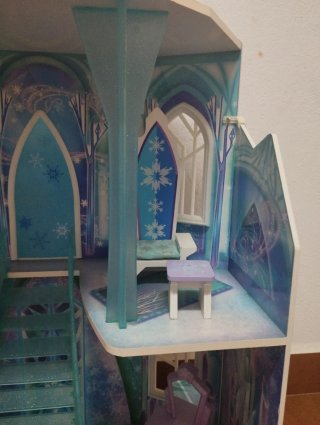 Casa Muñecas Frozen Castillo Hielo