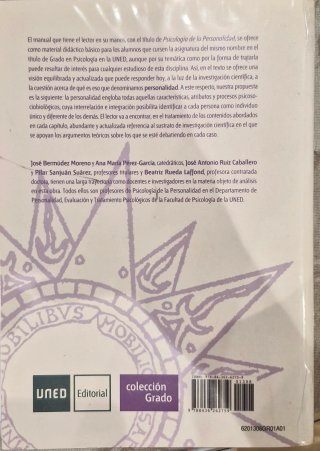PSICOLOGÍA DE LA PERSONALIDAD