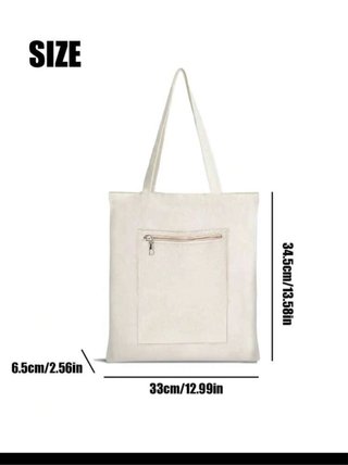 Pack 4 Bolsas Lona para Personalizar