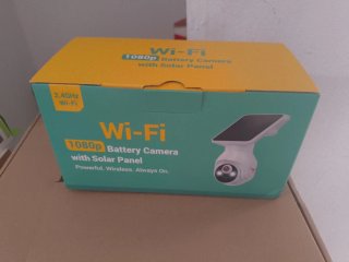 Cámara Seguridad Solar 1080p WiFi
