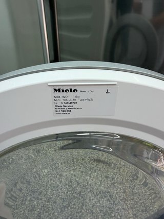 Lavadora Miele W1 Classic Blanca