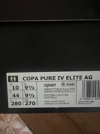 Botas Adidas Copa Pure 4 Elite AG