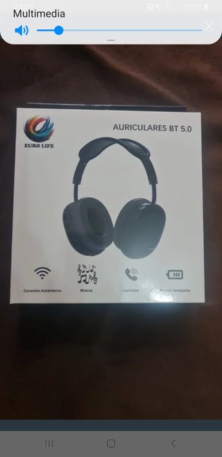 Auriculares Bluetooth 5.0 Euro Life Negros