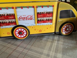 Cajas Coca-Cola Navideñas Metal