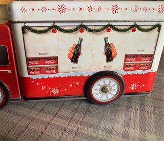 Cajas Coca-Cola Navideñas Metal