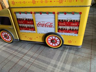 Cajas Coca-Cola Navideñas Metal