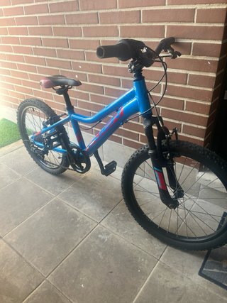 Bicicleta infantil azul