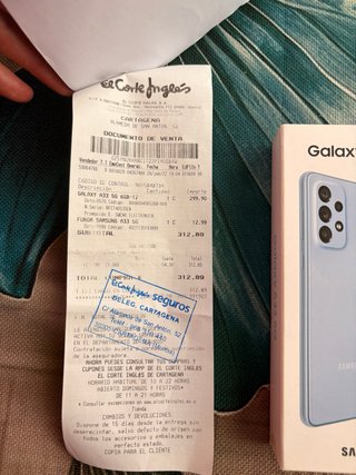 Samsung Galaxy A33 5G 128GB Azul