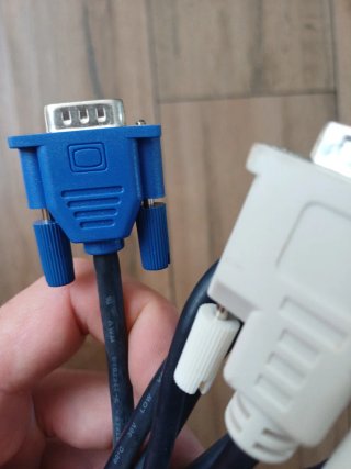 Cable DVI a VGA Macho