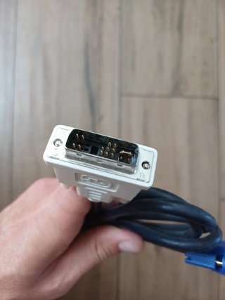 Cable DVI a VGA Macho