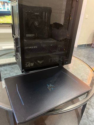 Ordenador Gaming: Torre + Pantalla