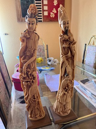 Estatuas decorativas orientales