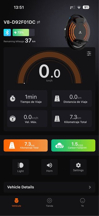 Monociclo Inmotion v8 NUEVO CON 7km