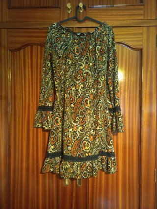 Vestido tribal estampado
