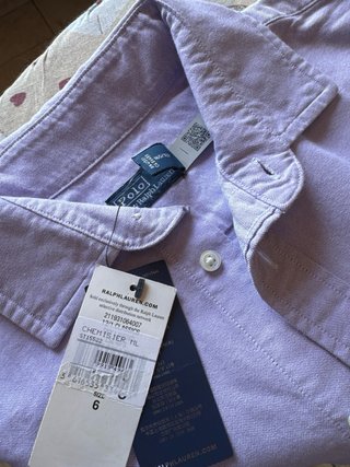 Ralph Lauren Women Oxford Shirt – Size 6 (M)
