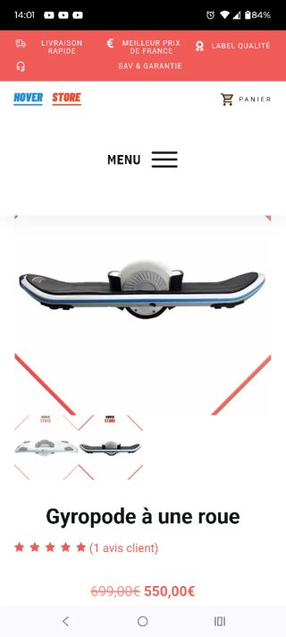 Hoverboard Bluoko