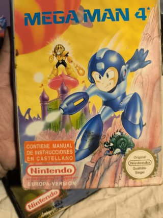 Mega Man 4 Nintendo NES PAL España