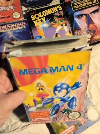 Mega Man 4 Nintendo NES PAL España