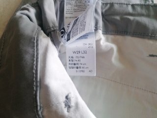 Pantalón Dockers Gris Cargo