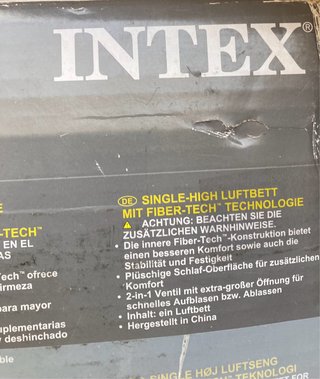 Colchón hinchable Intex Dura-Beam Standard