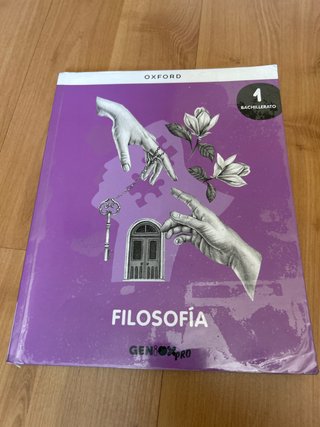Filosofía 1º Bachillerato. Libro del estudiante...
