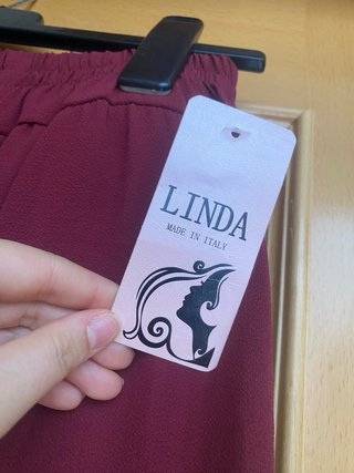Pantalones anchos Linda talla única
