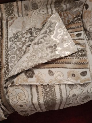 2 Fundas Sofá Marroquí 2m Tela Terciopelo