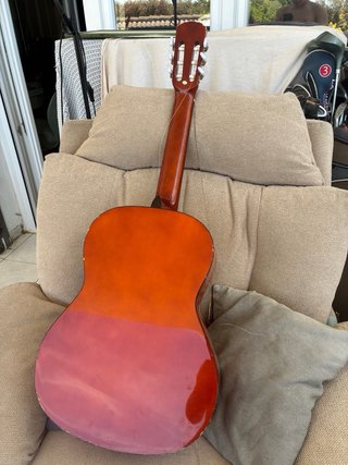 Guitarra acústica QCAN naranja