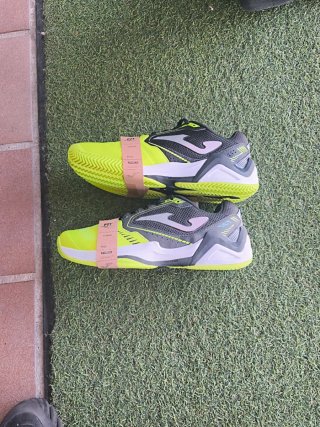Zapatillas Padel Joma Negras y Amarillas