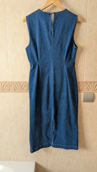 Vestido vaquero sin mangas