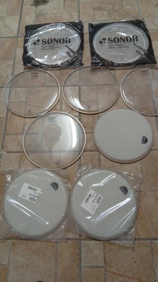 Parches para batería Sonor