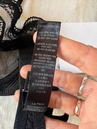 La Perla - 60% Silk Balconette Bra - Lace Sheer Luxury Lingerie - New With Tags 158€
