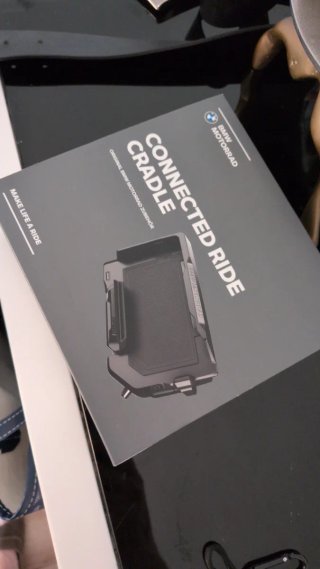 BMW Motorrad Connected Ride Cradle Original