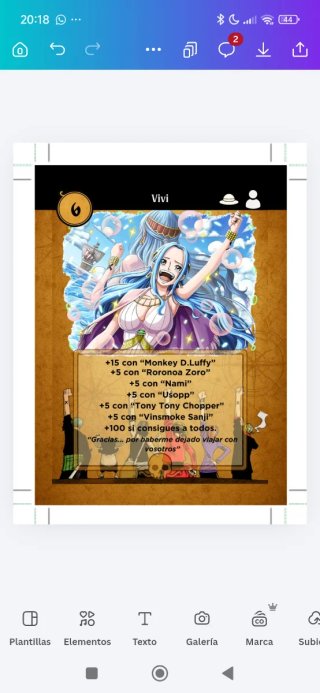 Juego de mesa One Piece Legends nuevo