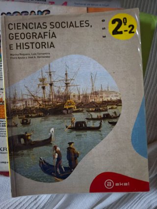 Ciencias sociales, geografía e historia, 2o ESO