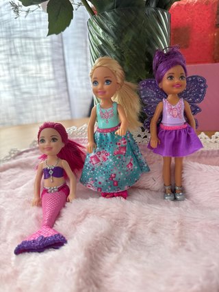 Muñecas Barbie Sirena y Hada