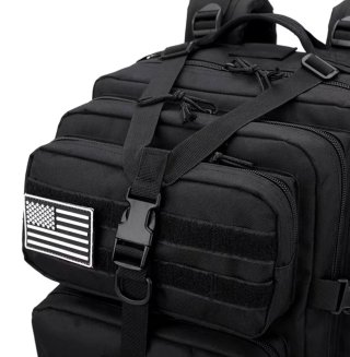 Mochila Táctica Militar 50L Negra