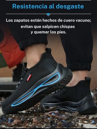 Zapatos de trabajo ligeros y transpirables