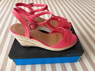 Sandalias Mary Paz Esparto Talla 40
