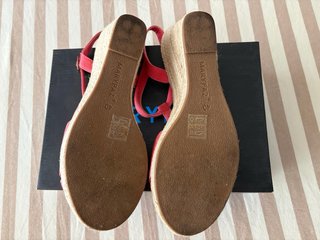 Sandalias Mary Paz Esparto Talla 40